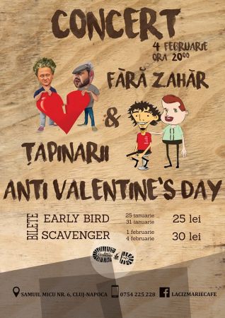 Țapinarii & Fără Zahăr - Anti Valentine’s Day