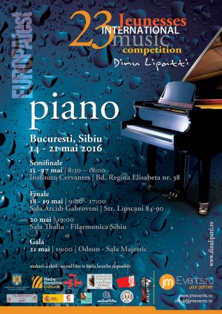 EUROPAfest - Jeunesses International  "PIANO Competition Dinu Lipatti"