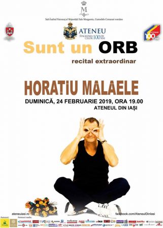 Spectacolul "Sunt un orb"