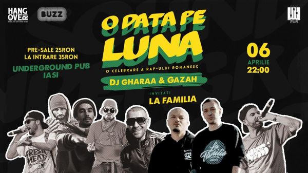 O Data Pe Luna - gAZAh & DJ Gharaa