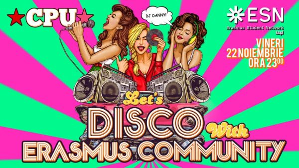 Let's Disco with ERASMUS community