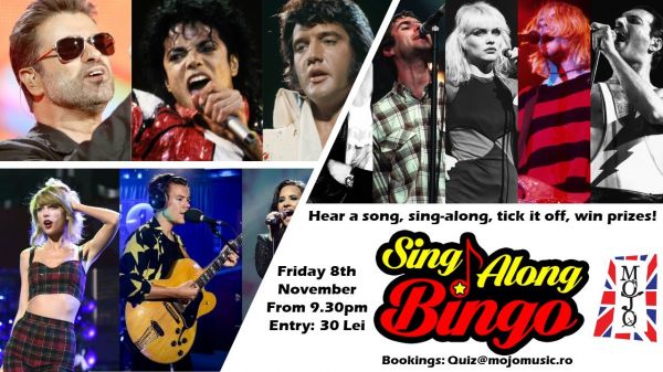 Sing Along Bingo - Launch Night!