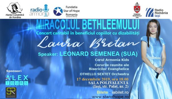 Concert caritabil - Laura Bretan