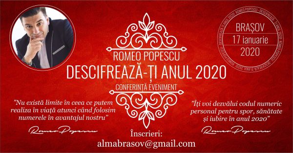 Conferinta "Descifreaza-ti Anul 2020"