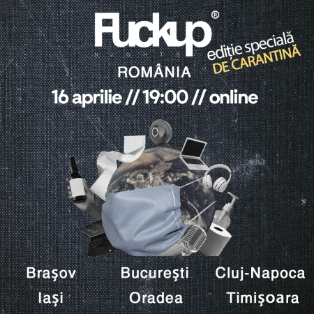 Fuckup Nights România - Online