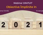 Webinar Gratuit - Obiective împlinite în 2021