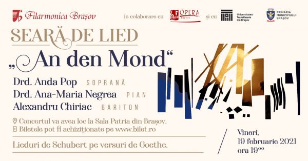 Recital - Seară de lied - „An den Mond”