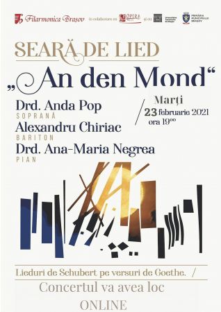 Recital - Seară de lied - „An den Mond”