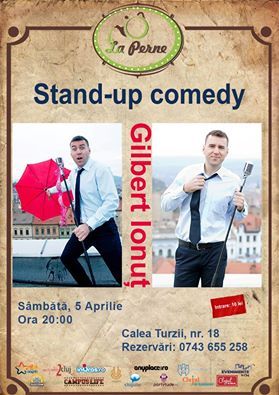 Stand-up comedy alături de Ionuț Gilbert