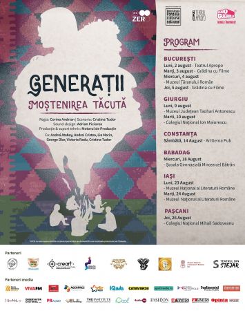 Spectacolul "Generatii - Mostenirea Tacuta"