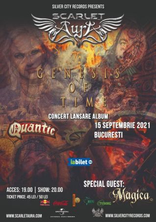 Scarlet Aura – Concert Lansare Album – Genesis of Time