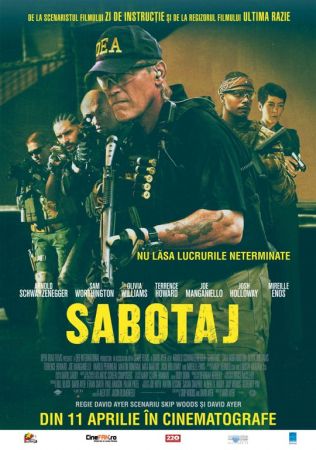 Filmul "Sabotaj"