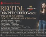 Recital Duo PERCUSSIONescu: Tablouri muzicale pentru marimbă și vibrafon