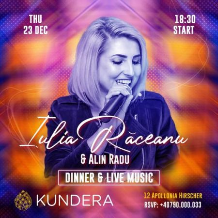 Iulia Raceanu & Alin Radu - Dinner & Live Music