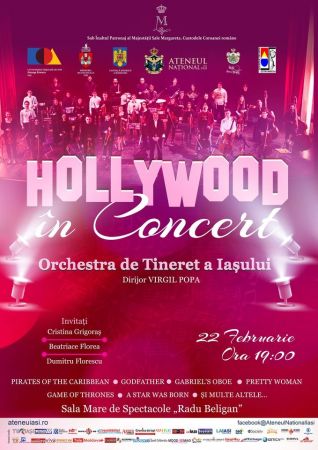 HOLLYWOOD în Concert | Orchestra de Tineret a Iașului