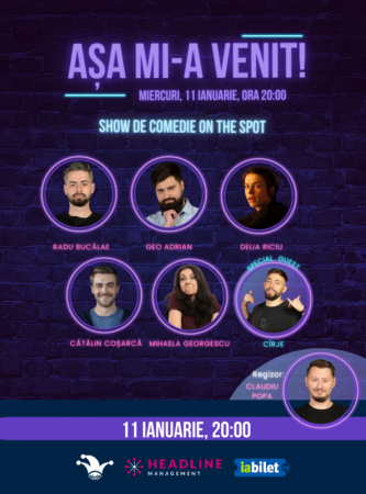 Așa mi-a venit | Show de comedie on the spot