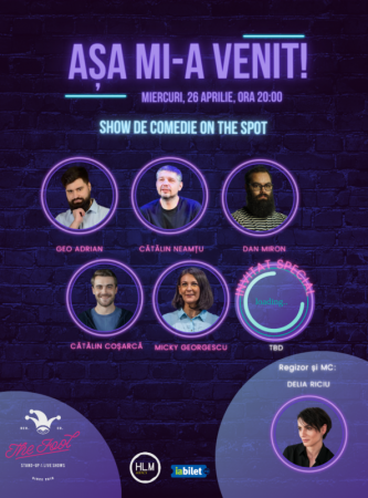 Așa mi-a venit | Show de comedie on the spot