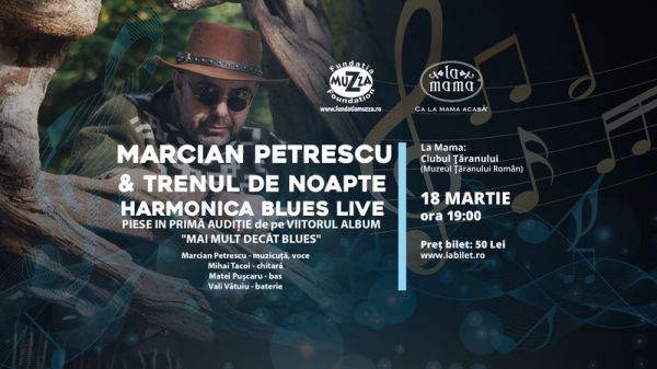 Concert Marcian Petrescu și Trenul de noapte