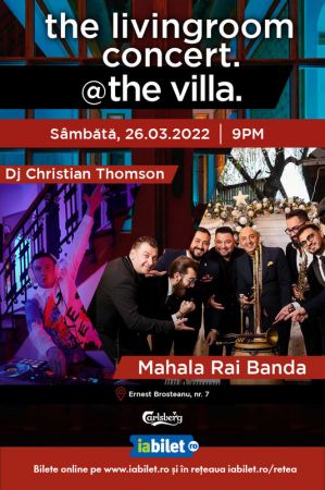 Mahala Rai Banda live in the livingroom concert