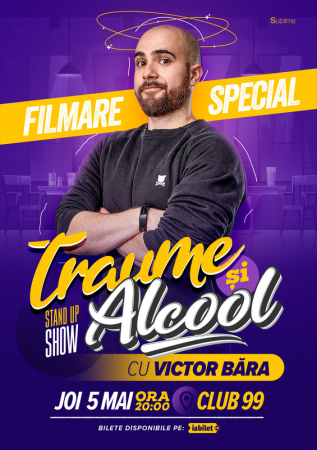 Victor Băra - Filmare Special Traume și Alcool | Stand-Up Comedy