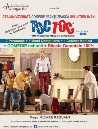 Spectacol de teatru: "TOC-TOC"