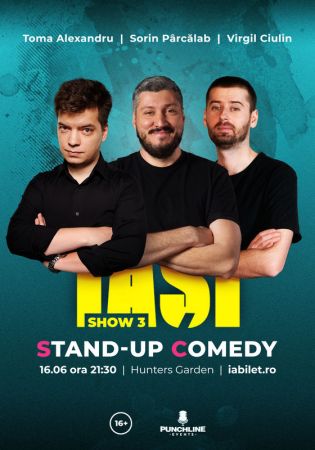 Stand Up Comedy cu Sorin Pârcălab, Toma și Virgil Ciulin