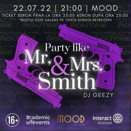 Party like Mr. & Mrs. Smith