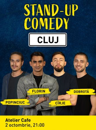 Stand-up comedy cu Cîrje, Florin, Dobrotă și Popinciuc