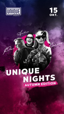 Unique Nights Autumn Edition - Live Yamina & DJ Pici