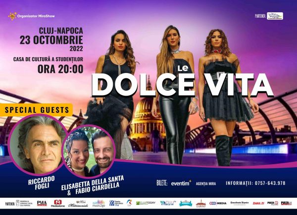 Jade Tripaldi, Giada Mercandelli și Martina Barani "Le Dolce Vita"