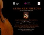 Masterclass de violoncel cu Alfia Nakipbekova