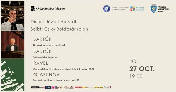 József Horváth și Csiki Boldizsar în concert simfonic