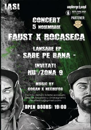 Faust x Bocaseca || Concert "Sare pe rană"