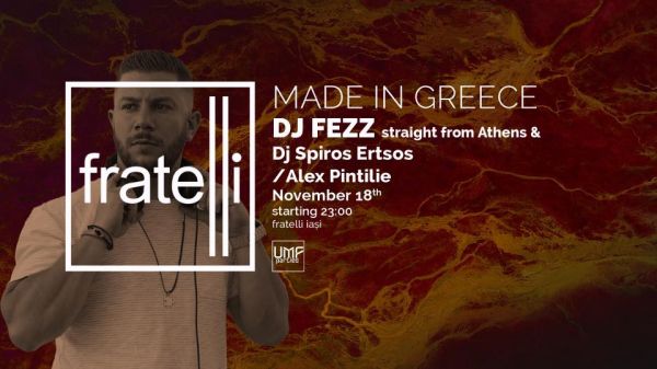 MADE IN GREECE - FEZZ straight from Athens & Spiros Ertsos