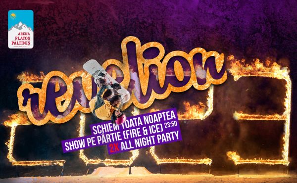 REVELION: SCHI TOATĂ NOAPTEA | SHOW PE PÂRTIE | DOUĂ PARTY-URI