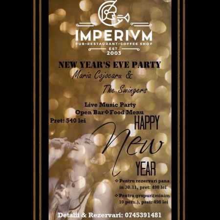 NEW YEAR’SLIVE MUSIC PARTY - MC & THE SWINGERS