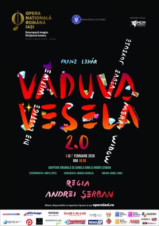 Spectacolul "VĂDUVA VESELĂ"