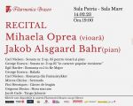 Mihaela Oprea (vioară) și Jakob Alsgaard Bahr (pian) în recital