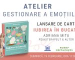 Lansare de carte: "Iubirea în bucate", de Adriana Mitu