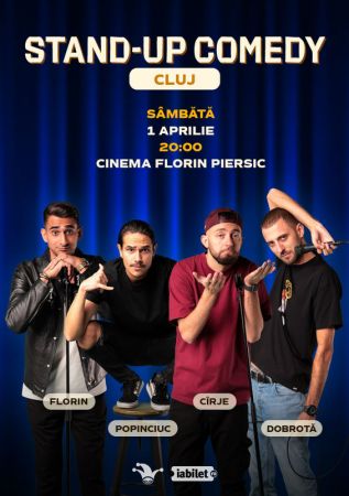 Stand-up comedy cu Cîrje, Florin, Dobrotă și Popinciuc