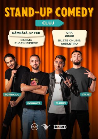 Stand-up comedy cu Cîrje, Florin, Dobrotă și Popinciuc