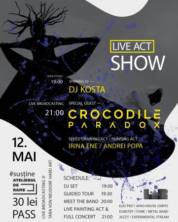 CROCODILE PARADOX LIVE ACT PERFORMANCE / DJ KOSTA