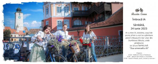 Biciclete Cochete pedaleaza in IE la Ziua Universala a IEI Sibiu