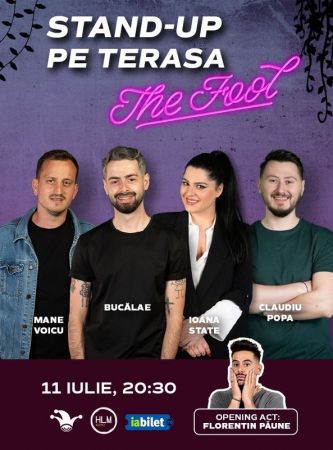 Stand-up comedy cu Radu Bucălae, Mane Voicu, Ioana State și Claudiu Popa