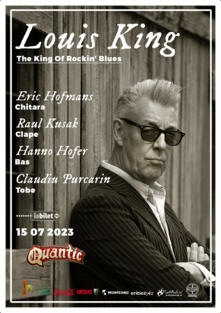 Louis King, the king of rockin' blues LIVE