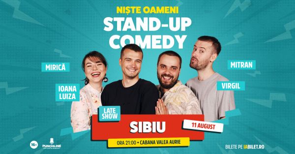 Stand-up Comedy cu Mirică, Luiza, Virgil și Mitran | Niște Oameni