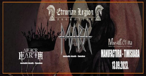 MARA (melodic death – Sweden), AFTER EARTH (melodic death – Sweden)