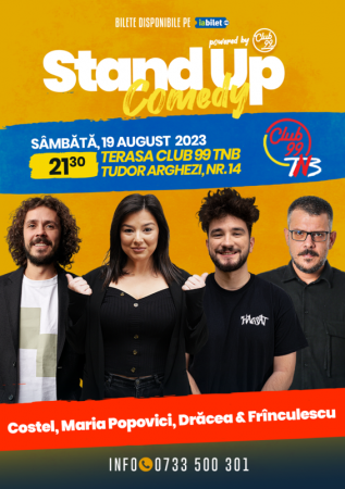 Stand Up Comedy cu Costel, Maria, Drăcea & Frînculescu