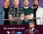 Stand-up comedy pe terasă cu Bordea, Mane Voicu, Geo Adrian și Claudiu Popa