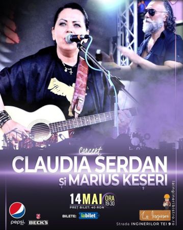 Concert Claudia Serdan și Marius Keseri